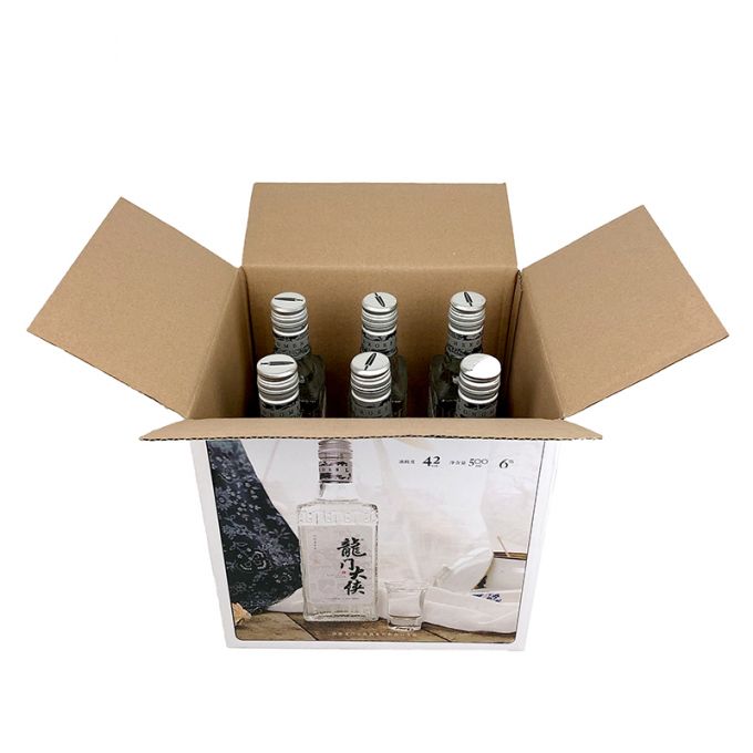 龙门大侠文化小酒 白标42度整箱 浓香型高度白酒