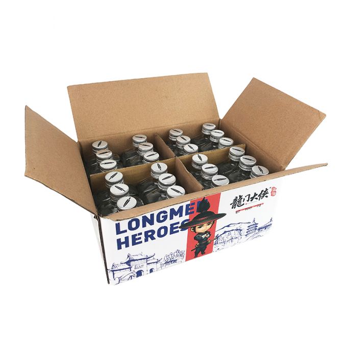 龙门大侠文化小酒 文化版42度整箱 浓香型高度白酒