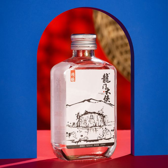 龙门大侠文化小酒 伴手礼套装 浓香型高度白酒
