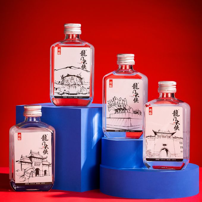 龙门大侠文化小酒 伴手礼套装 浓香型高度白酒