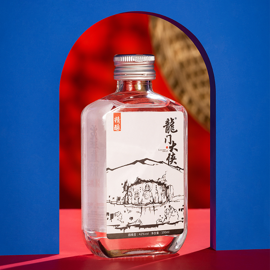 龙门大侠文化小酒 伴手礼套装 浓香型高度白酒